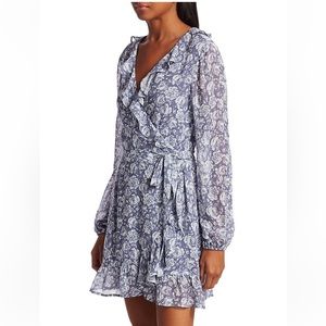 Paige Shawna Flowers print dress NWT